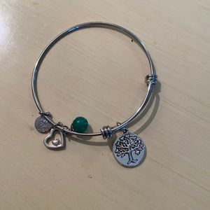 Love this Life Charm Bangle Bracelet